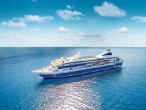 At sea