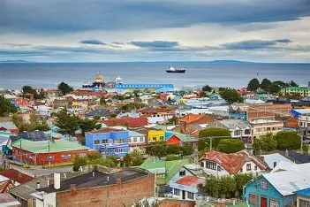 Arrive in Punta Arenas, Chile