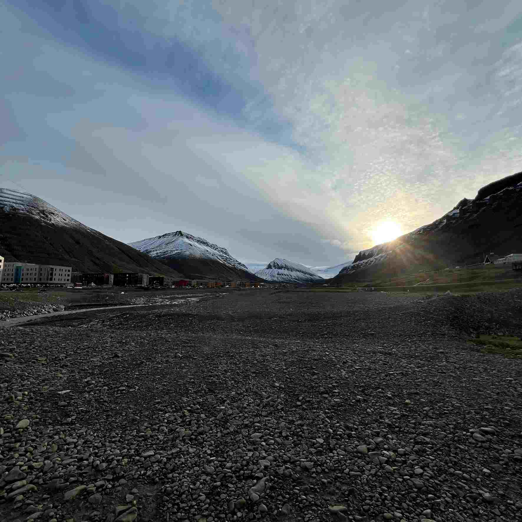 Summer in the Svalbard wilderness