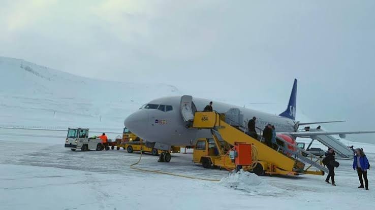 Fly to Longyearbyen, Svalbard, and embark