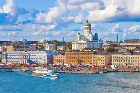Departure from Helsinki