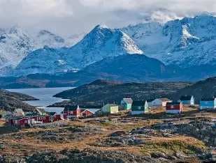 Itilleq Fjord: Glaciers, snowfields, picturesque valleys, and jagged peaks