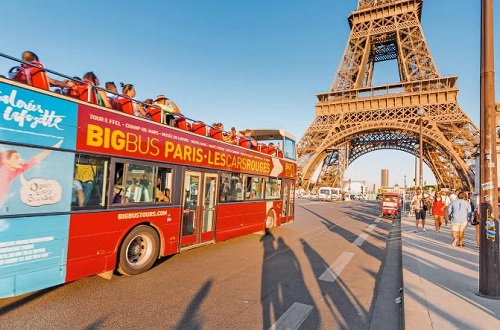 Paris Hop on Hop of Bus Tour with Seine River Cruise and Eiffel Tower Ticket (2nd floor)