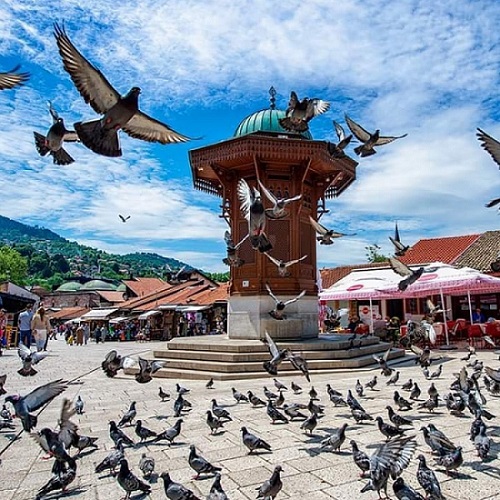 Arrival and Tour in Sarajevo