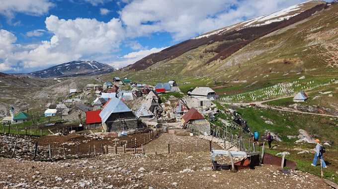 Bijambare caves or Lukomir village