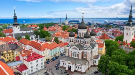 Arrival in Tallinn