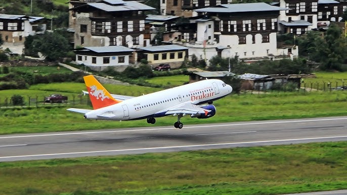 Departure from Paro