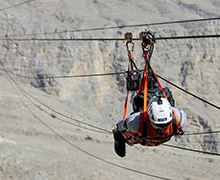 Arrival in Ras Al Khaimah and Jebel Jais Zipline 