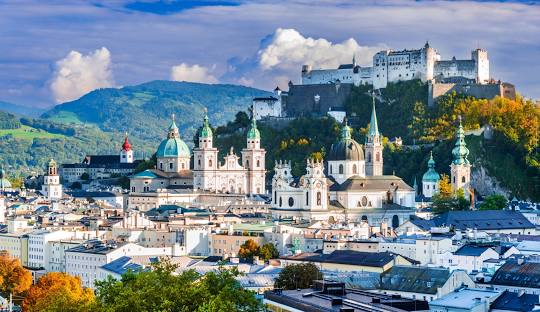 Salzburg, St. Wolfgang, Traunsee Lake, and Vienna 