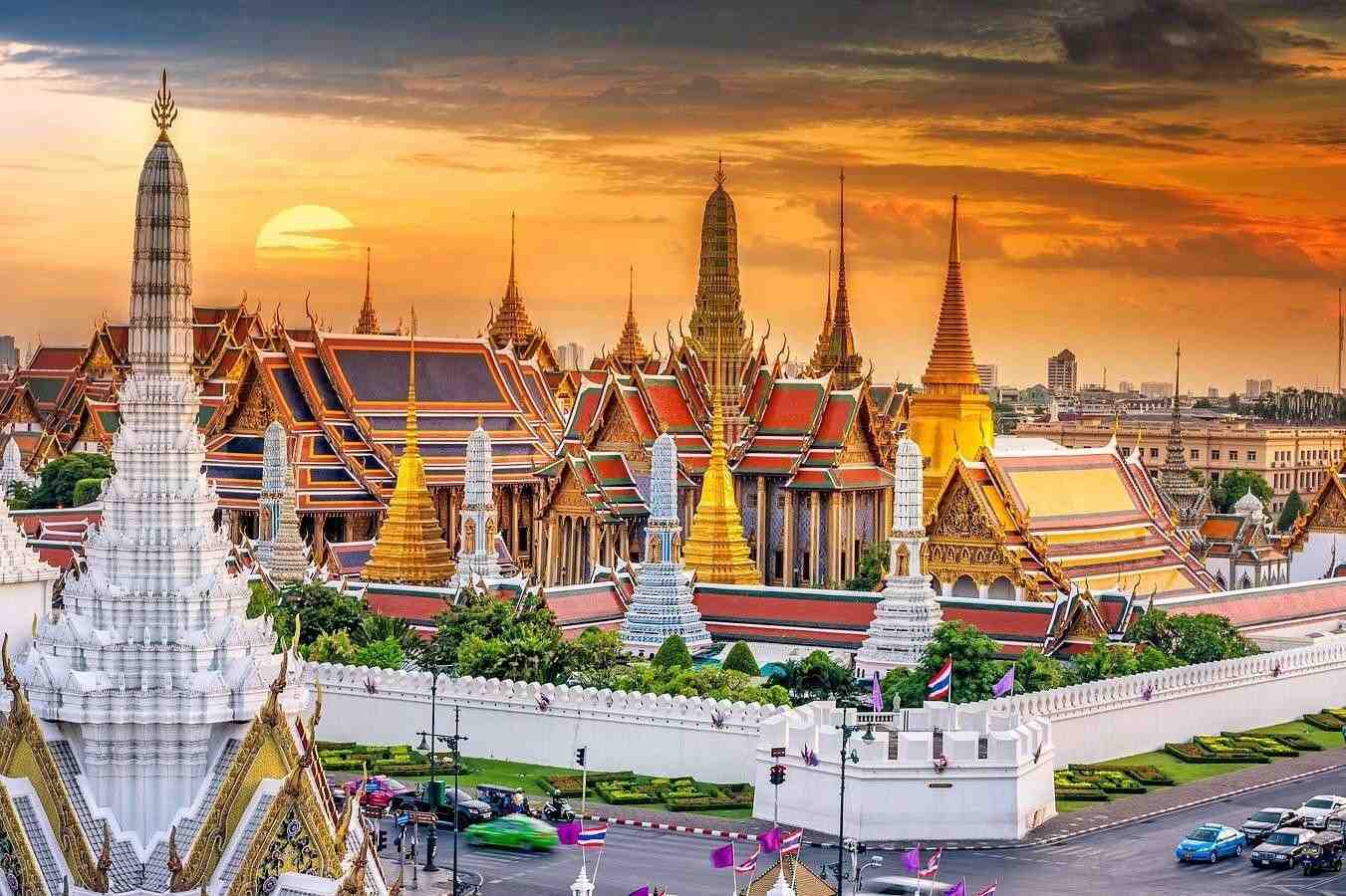 Departure from Bangkok