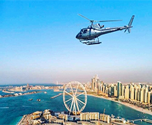 Hot Air Balloon Ride and Helicopter Tour