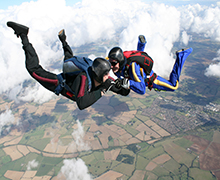 Skydive at the Palm