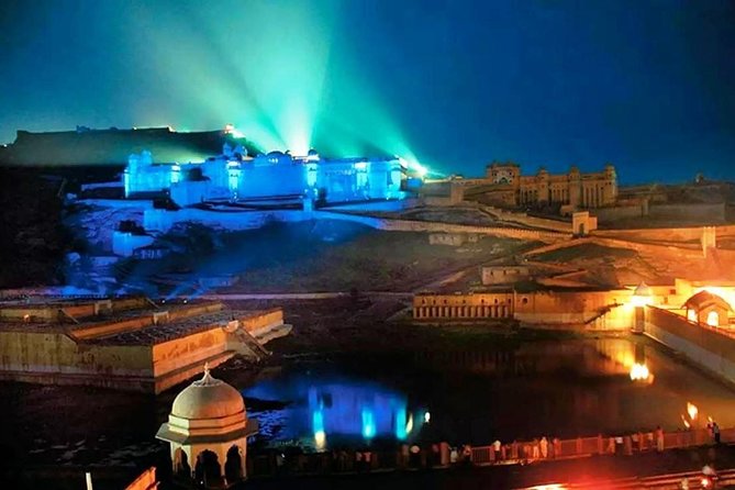 Arrival & transfer; Sound & Light Show – Amer Fort- Jaipur  