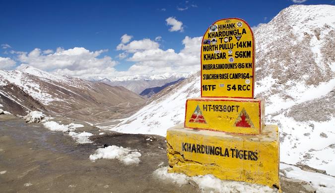 Leh to Nubra Valley via Khardung La