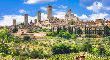 SIENA - MONTERIGGIONI - SAN GIMIGNANO - FLORENCE