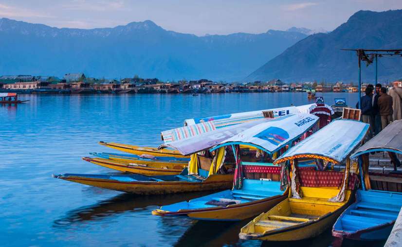Arrival in Srinagar & Shikara Ride and Visit to Mughal Gardens