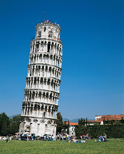 Witness the architectural wonder of the Leaning Tower