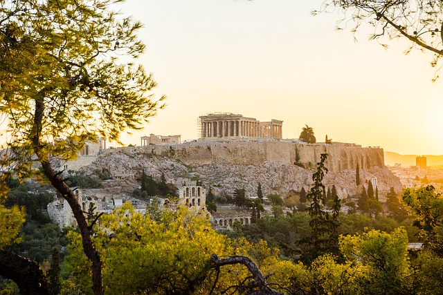 Arrival in Athens