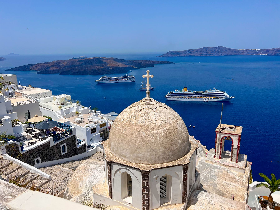 Santorini to Athens via Express Sea Crossing