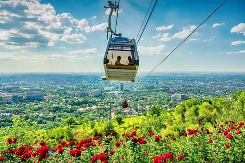 Day 2: Full Day Almaty City Tour + Kok Tobe + Shopping