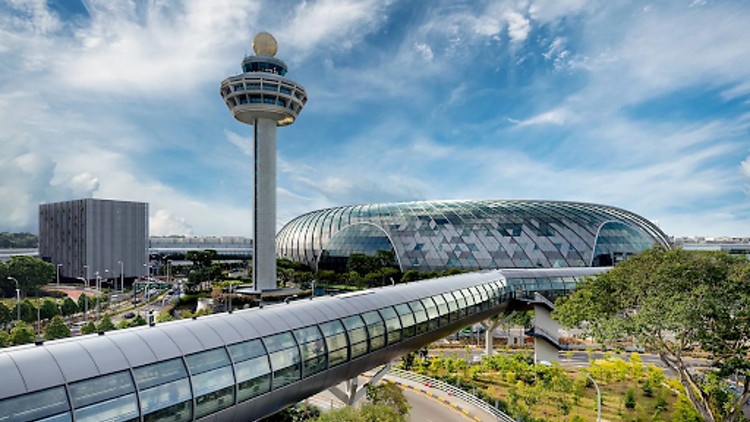 Departure from Singapore